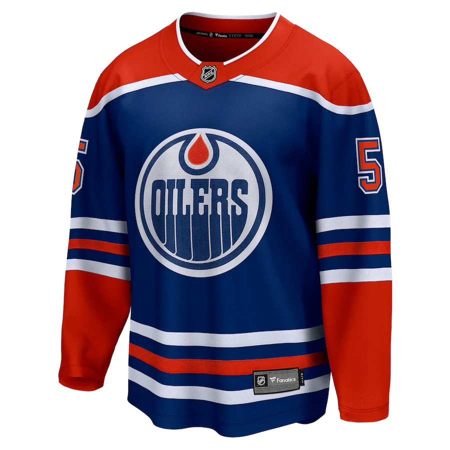 Cody Ceci Edmonton Oilers   Home Breakaway  Jersey - Royal