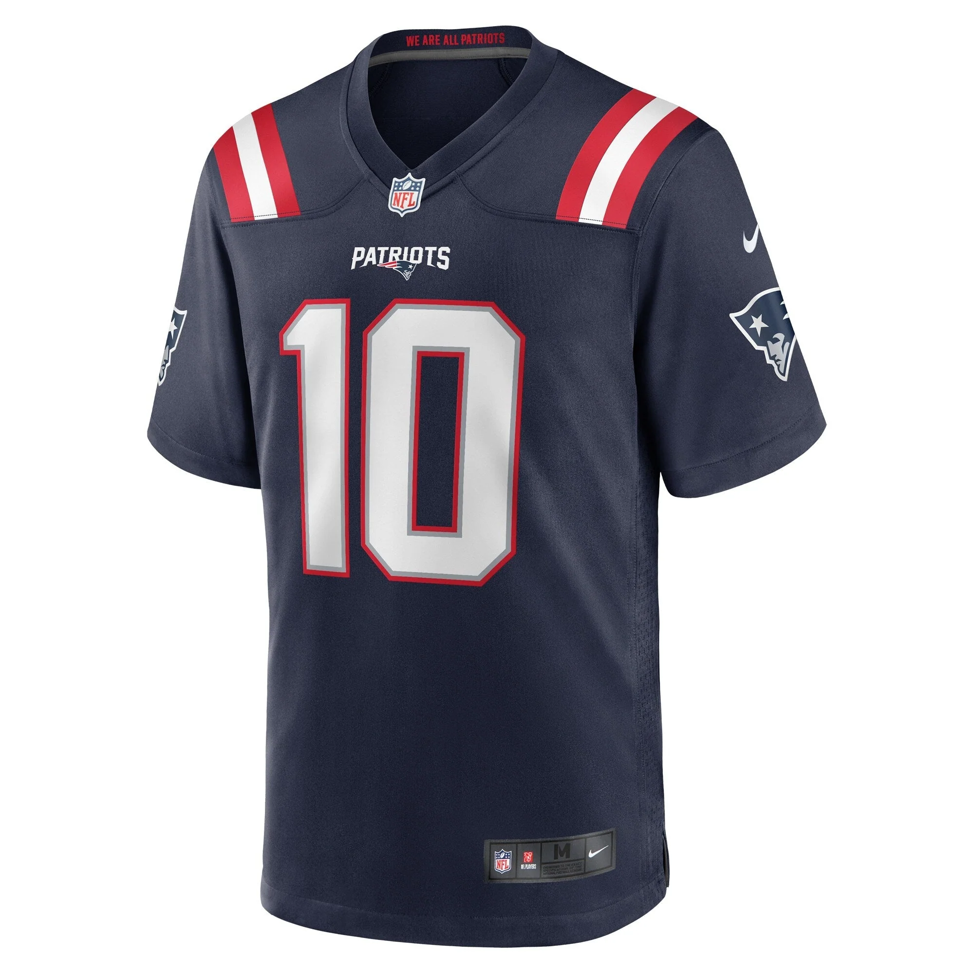 Drake Maye New England Patriots Nike    Game Jersey - Navy