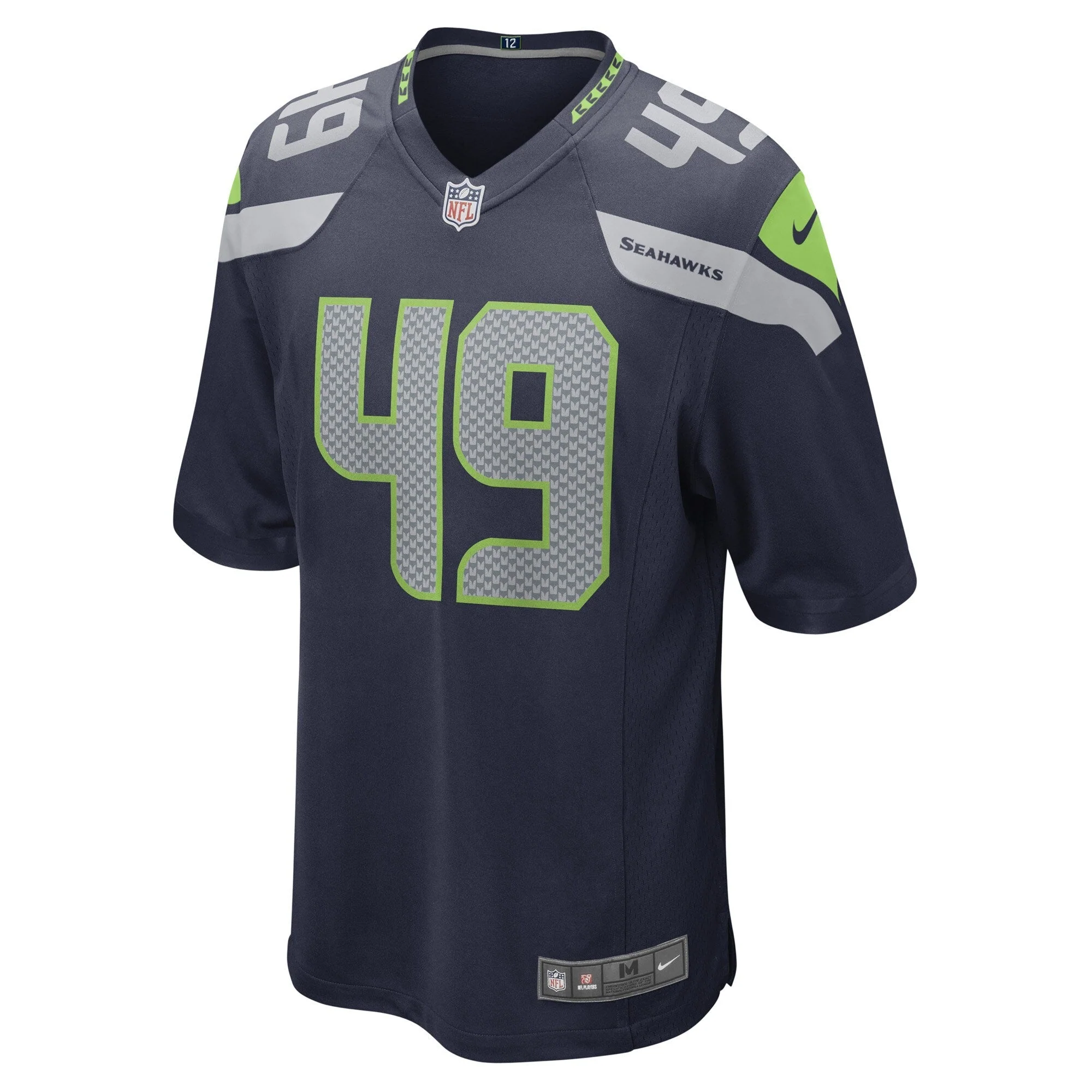 Joshua Onujiogu Seattle Seahawks Nike Game   Jersey - College Navy