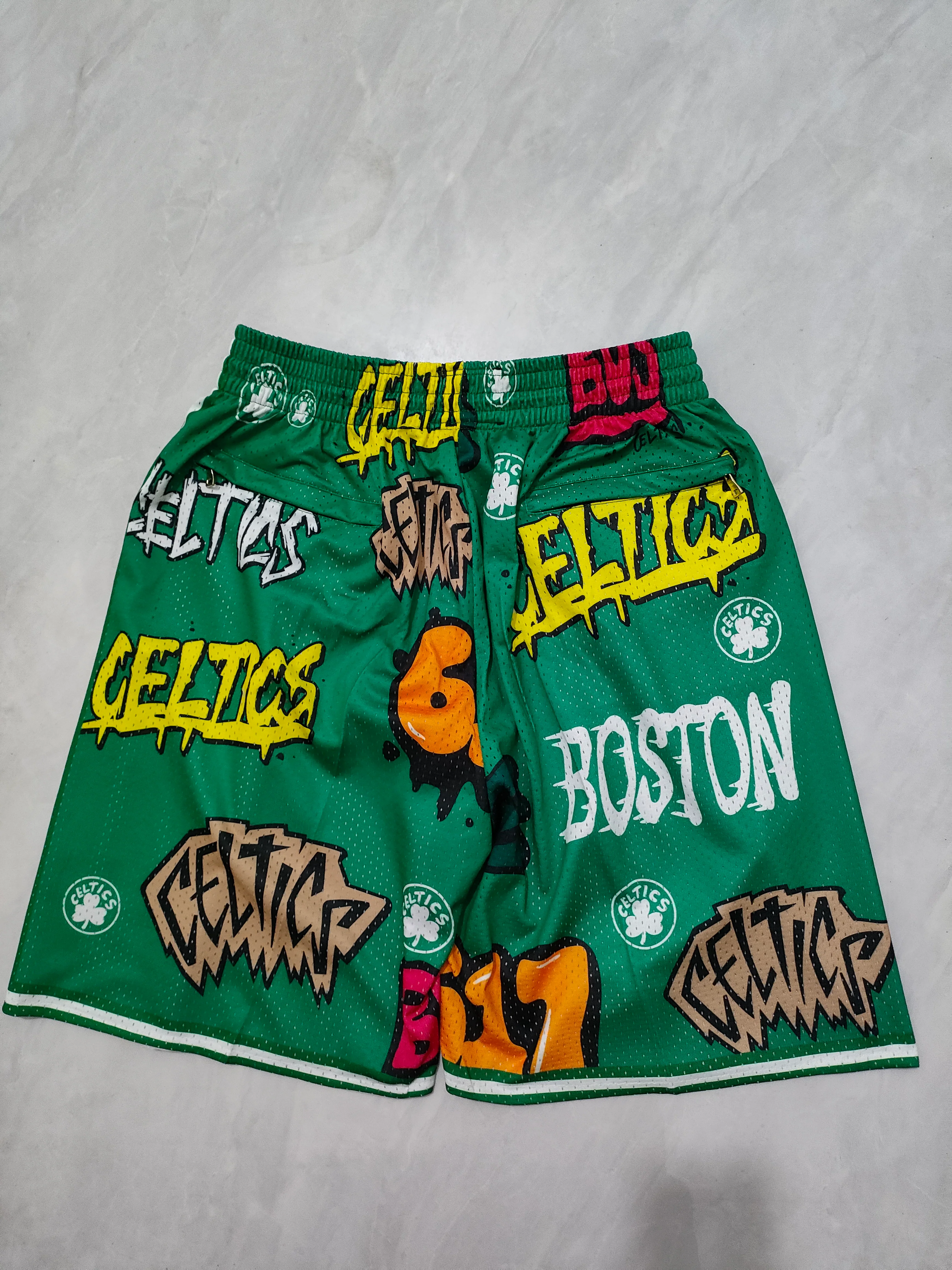 JUST DON Boston CelticsPocket Shorts
