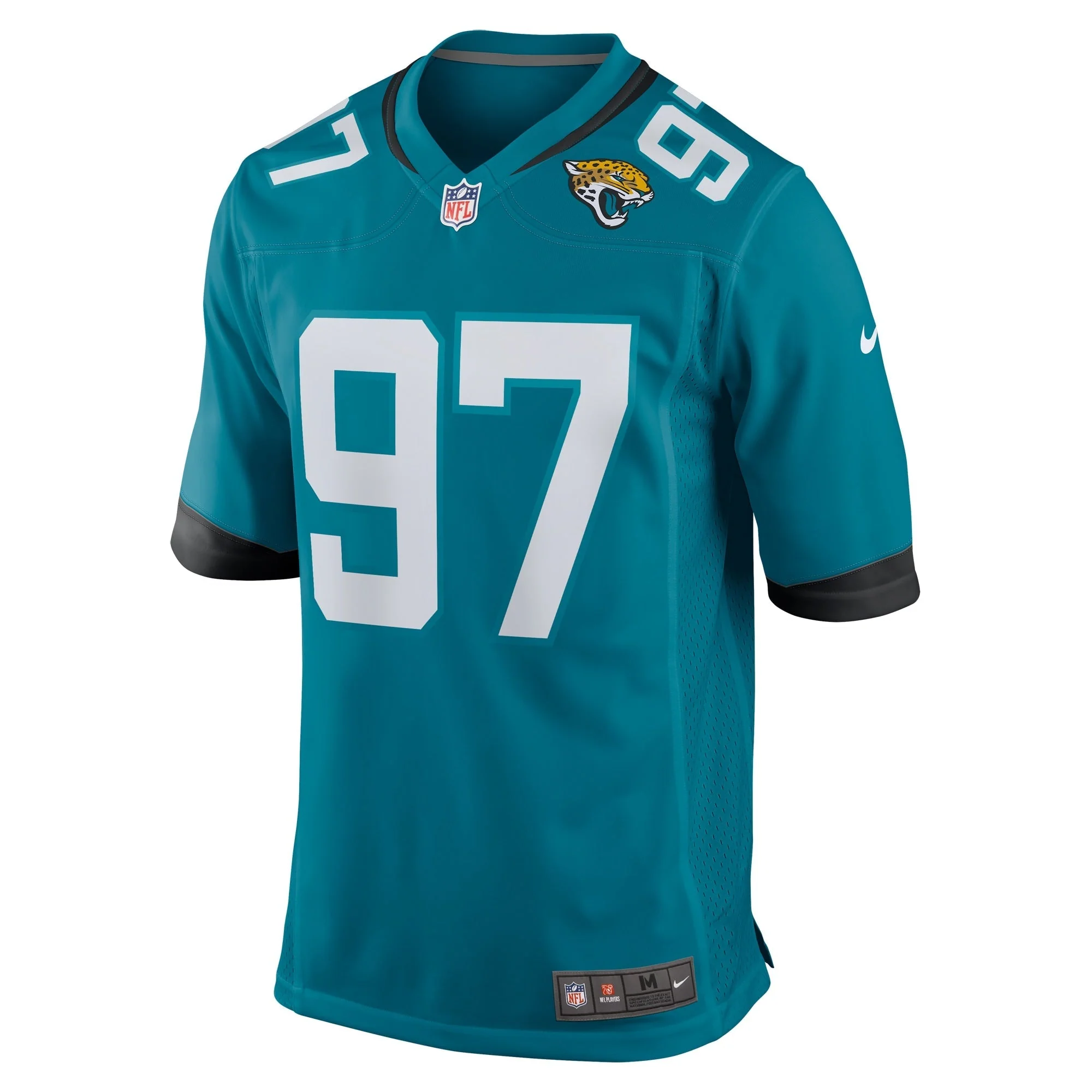 Henry Mondeaux Jacksonville Jaguars Nike  Game Jersey -  Teal