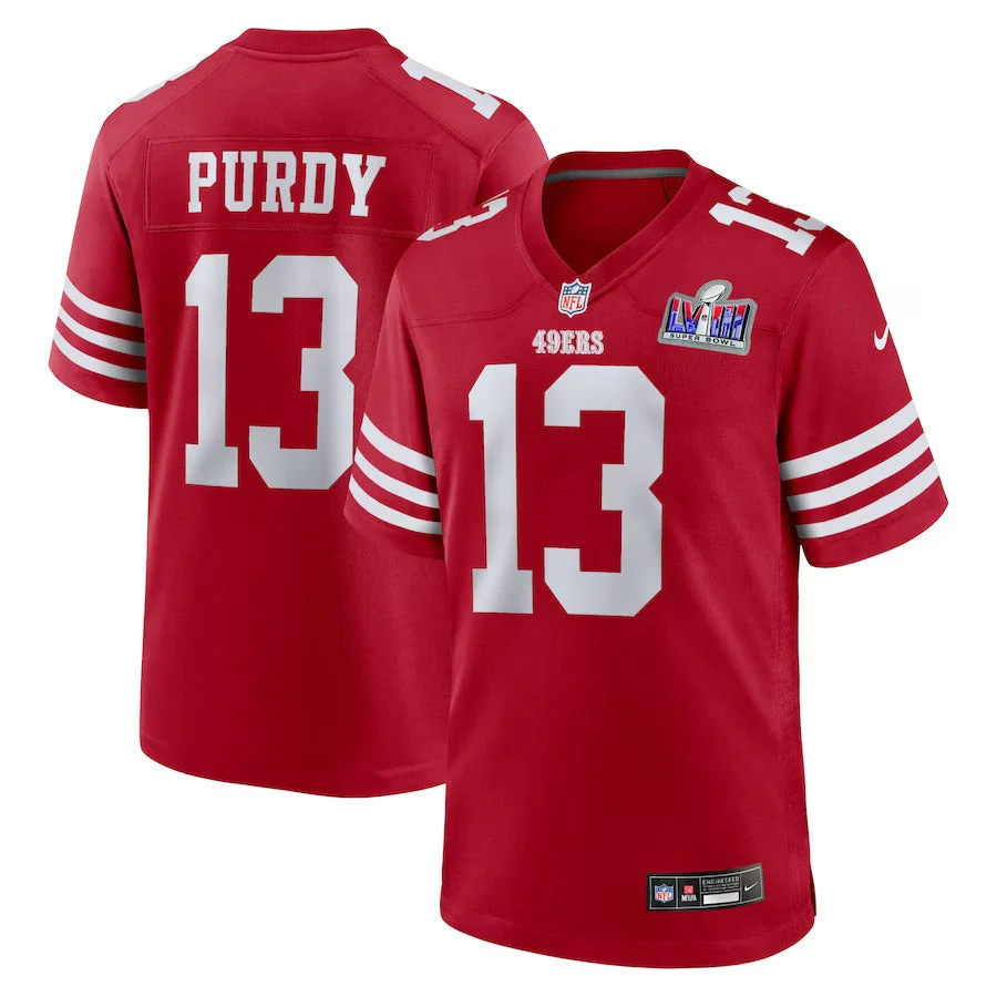 Brock Purdy San Francisco 49ers Super Bowl 2024 Jersey