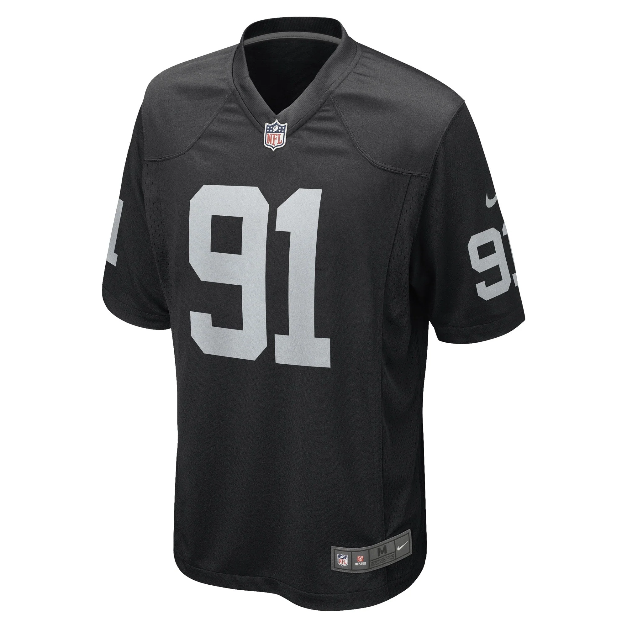 Bilal Nichols Las Vegas Raiders Nike Game   Jersey - Black