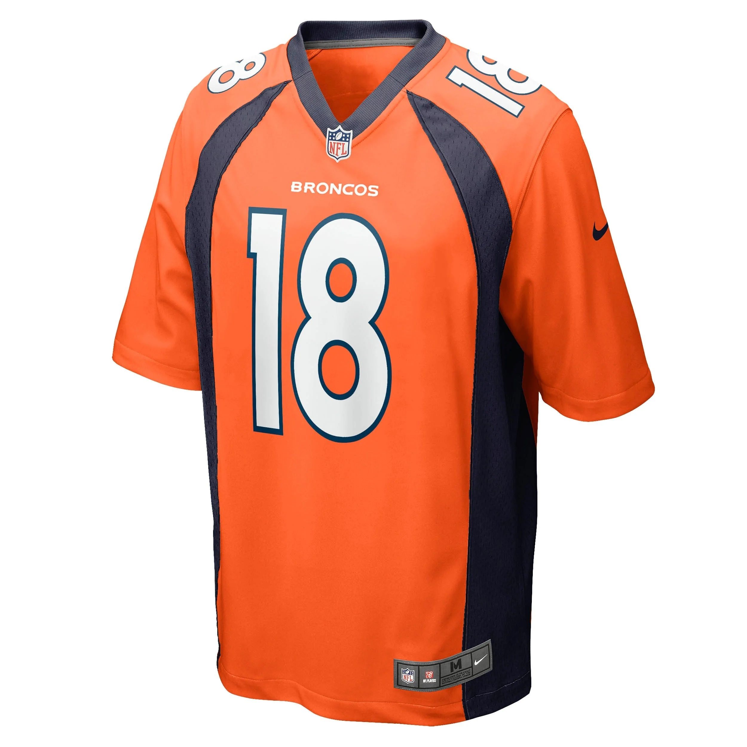 Frank Tripucka Denver Broncos Nike Retired   Jersey - Orange
