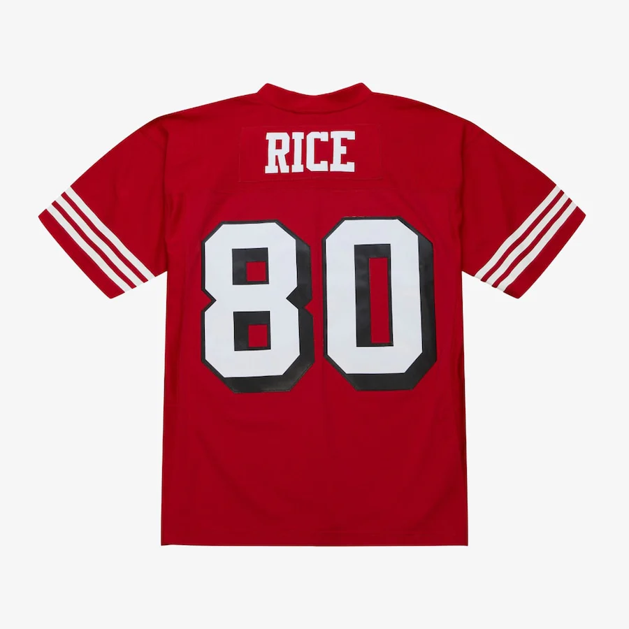 Men's Jerry Rice Scarlet San Francisco 49ers 1994 Legacy  Jersey