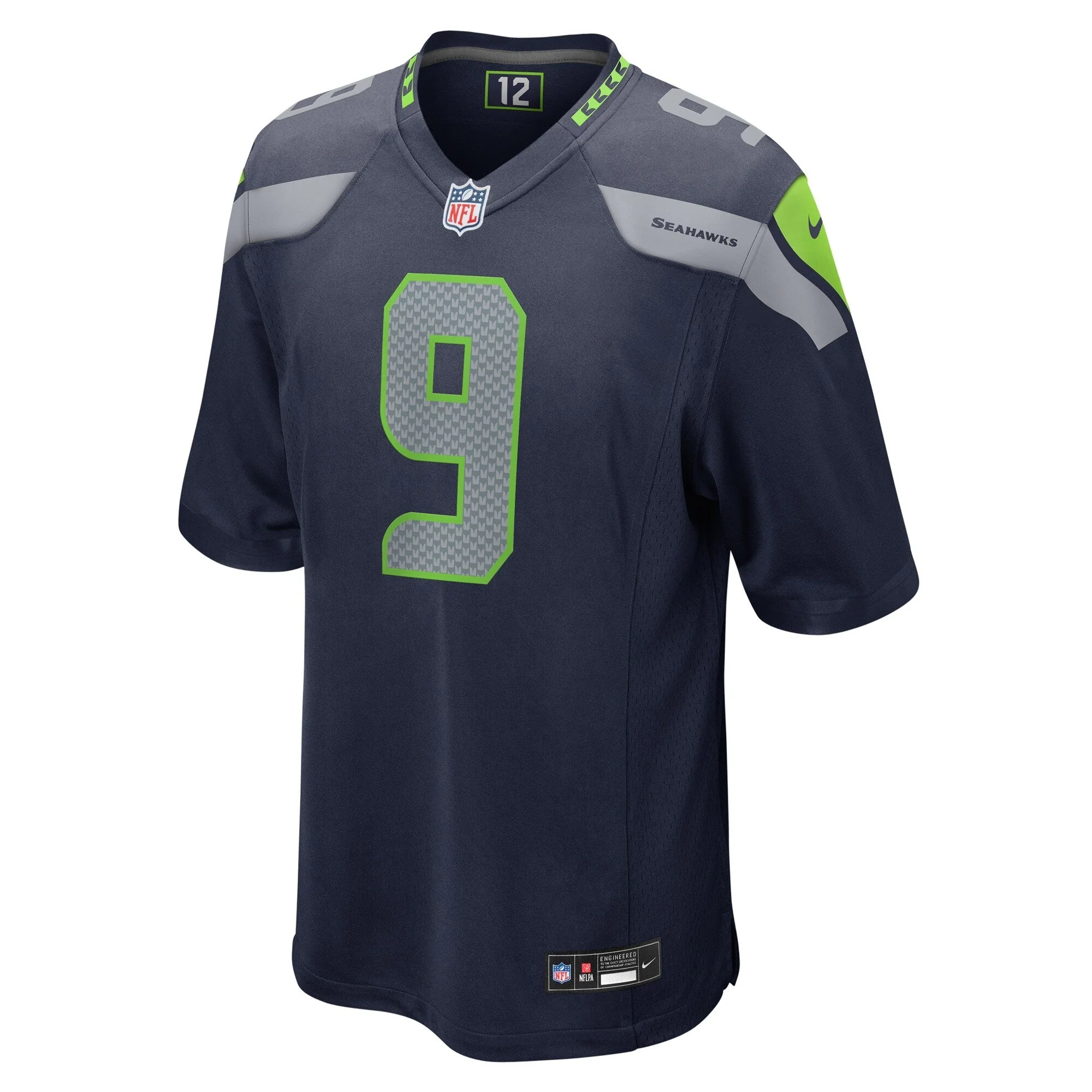 Kenneth Walker III Seattle Seahawks Nike Team Game Jersey -  College Navy