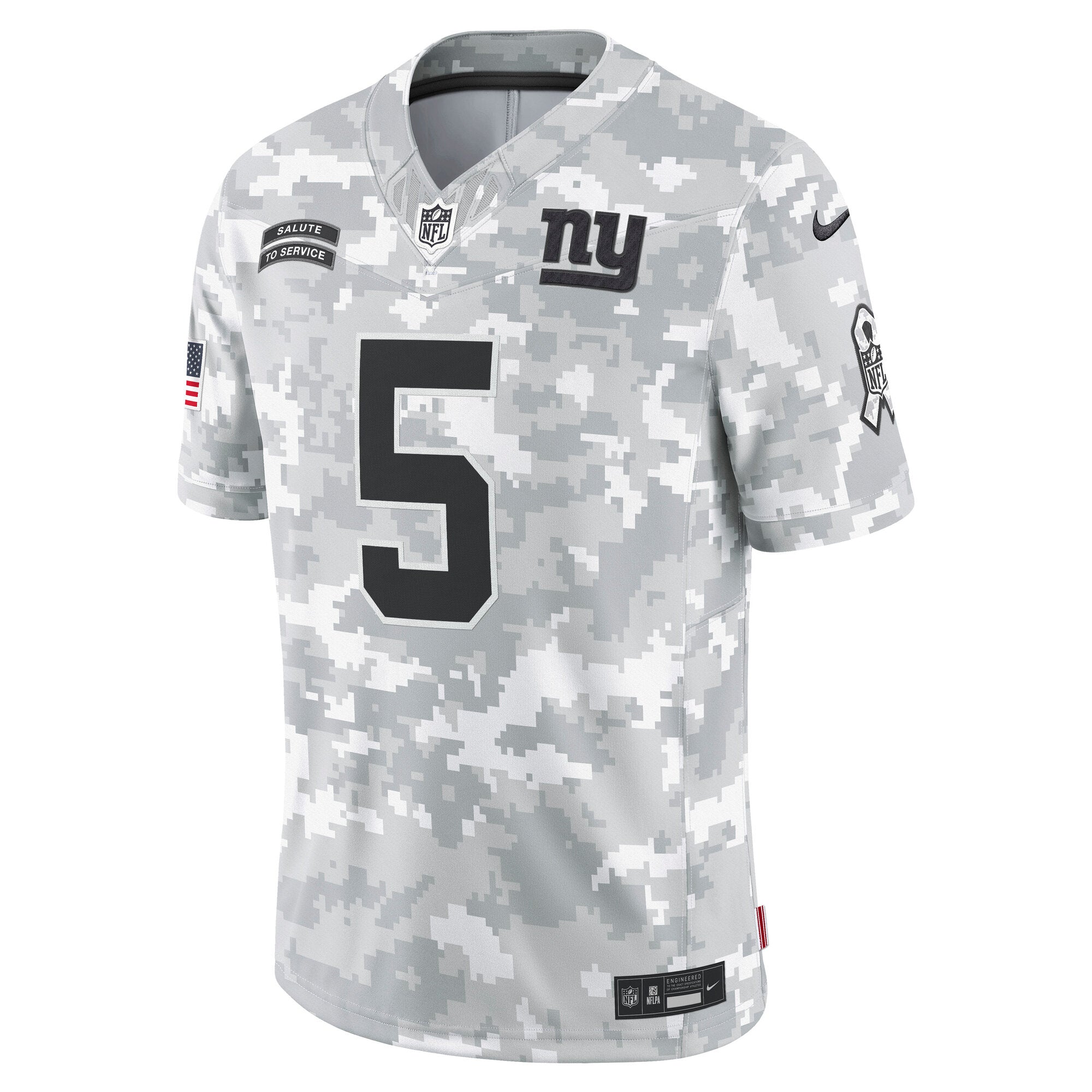 Kayvon Thibodeaux New York Giants Nike 2024 Salute to Service Limited Jersey - Arctic Camo