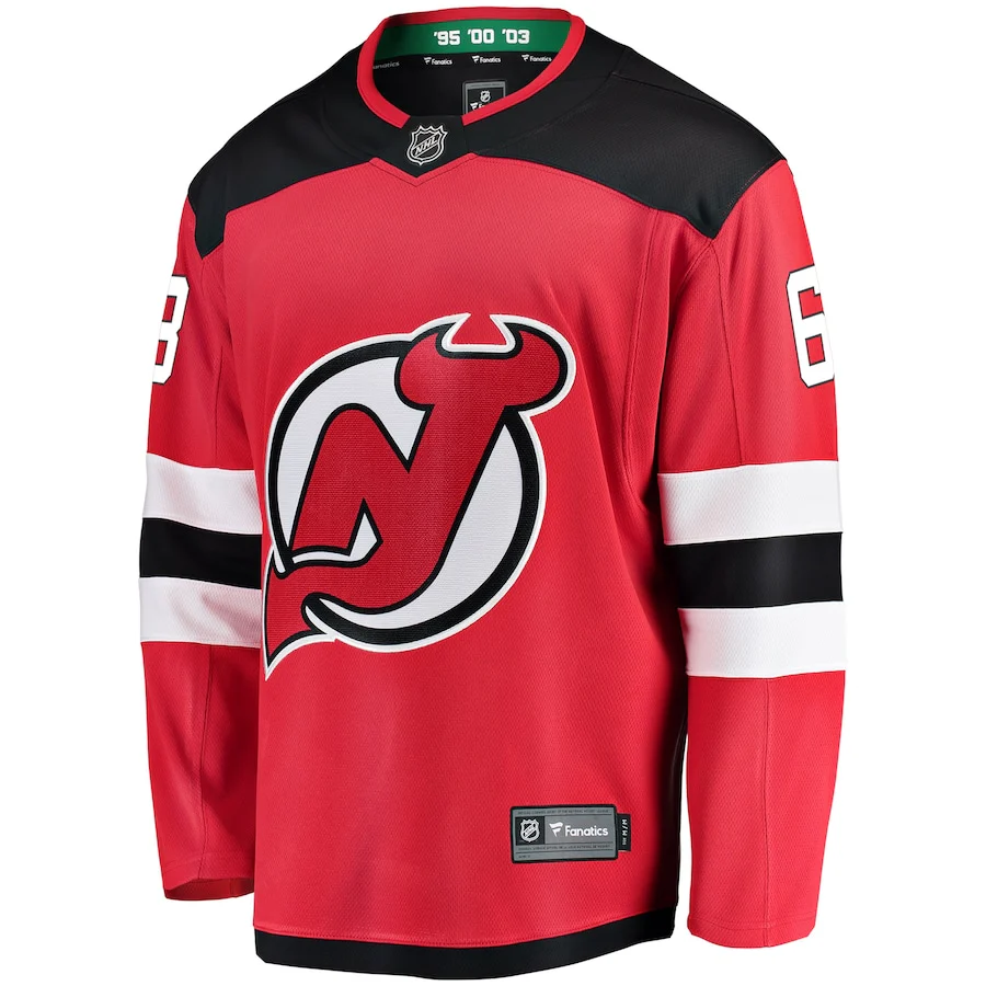 Jesper Bratt New Jersey Devils   Home Breakaway  Jersey - Red