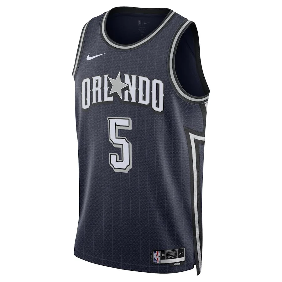 Paolo Banchero Orlando Magic Navy 2023-2024 season Jersey