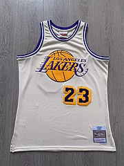 LeBron James Los Angeles Lakers  White 23 MN
