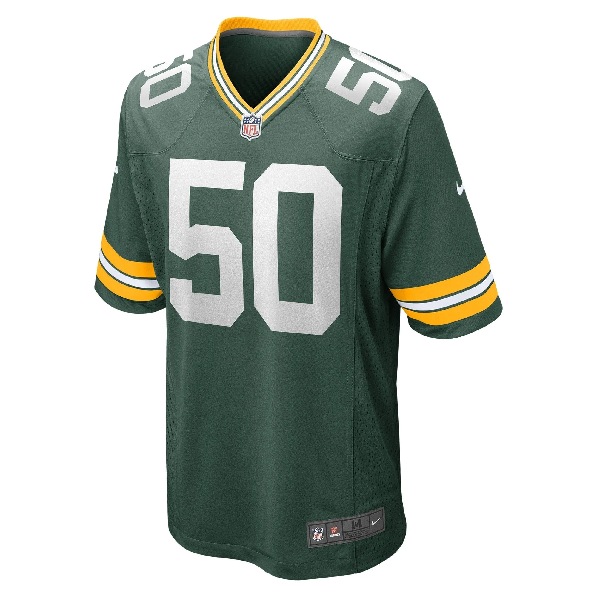 Zach Tom Green Bay Packers Nike Game   Jersey - Green
