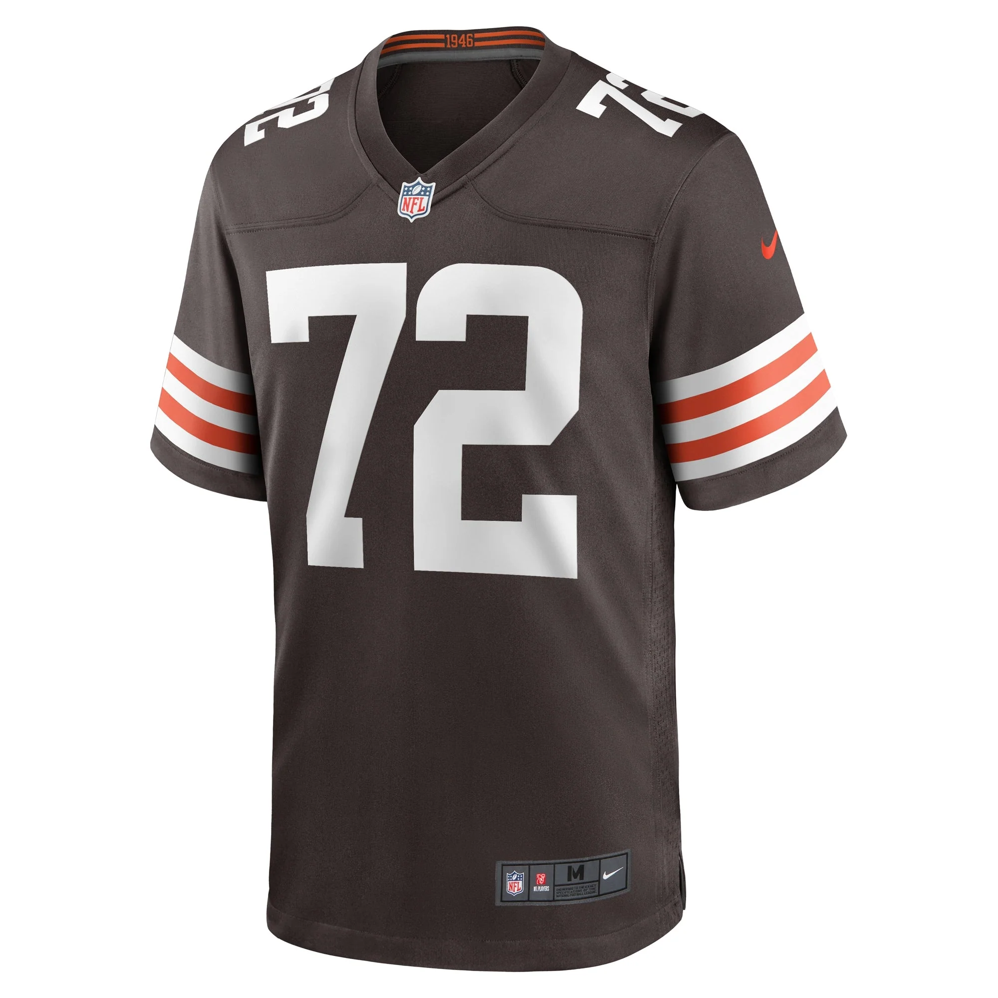 Ty Nsekhe Cleveland Browns Nike  Game Jersey -  Brown