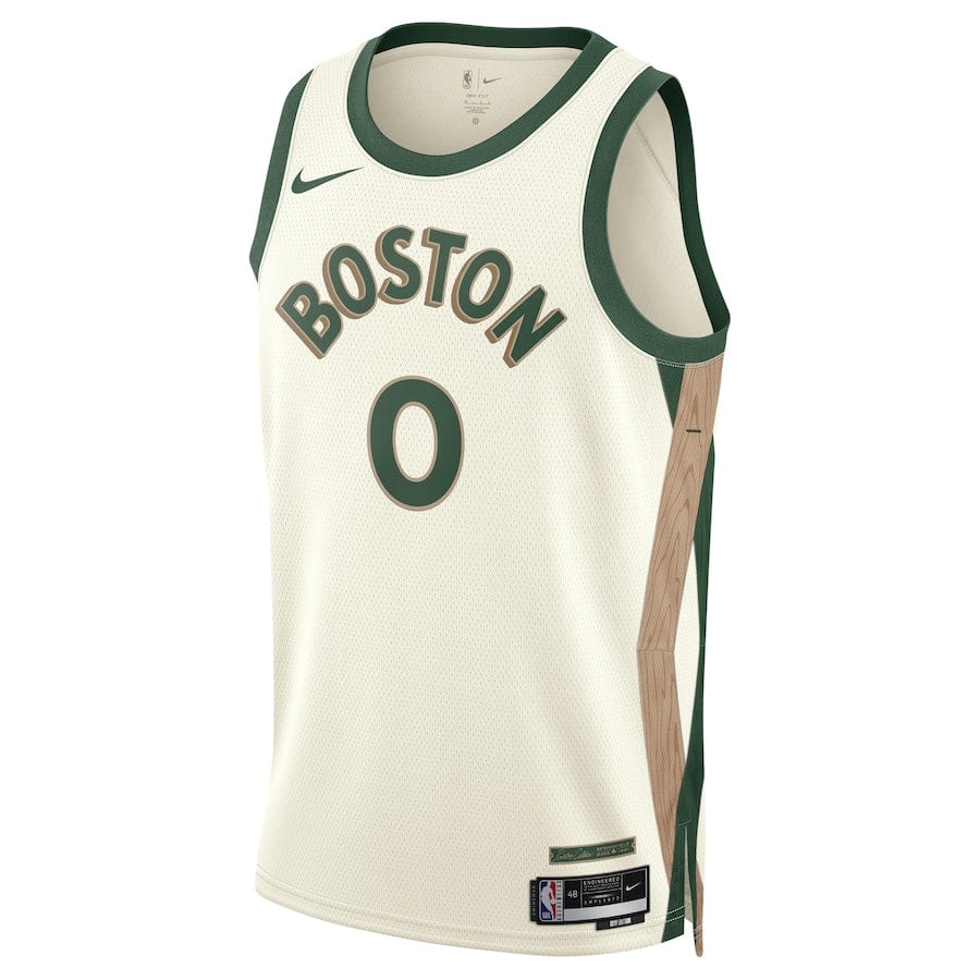 Men's  City Edition Boston Celtics Jayson Tatum #02023-2024 season Jersey