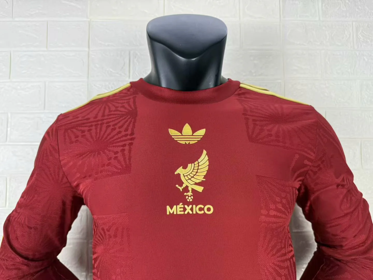 2025-26 Mexico Gold Cup Red Player Long Sleeve