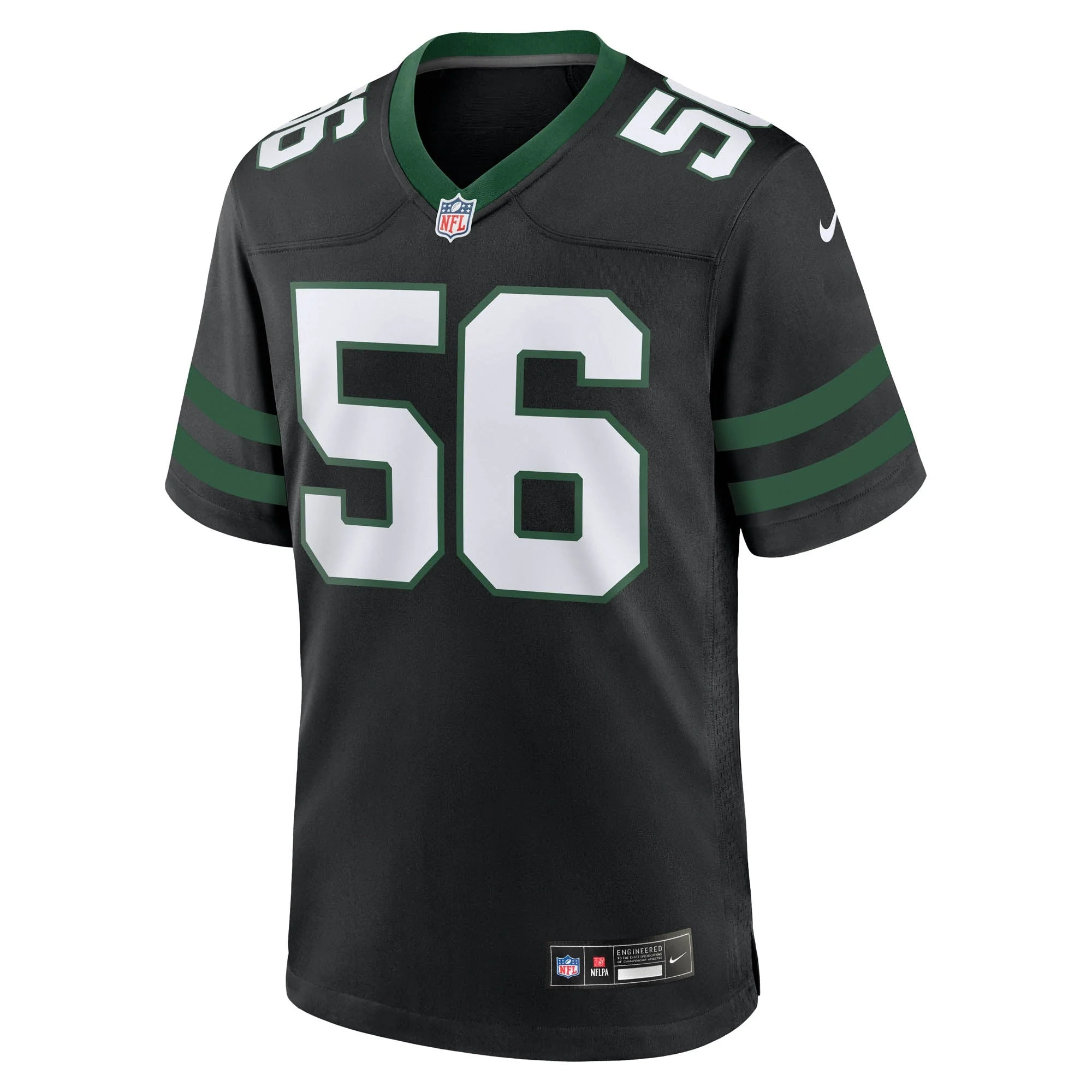 Quincy Williams New York Jets Nike Alternate Game Jersey - Legacy Black