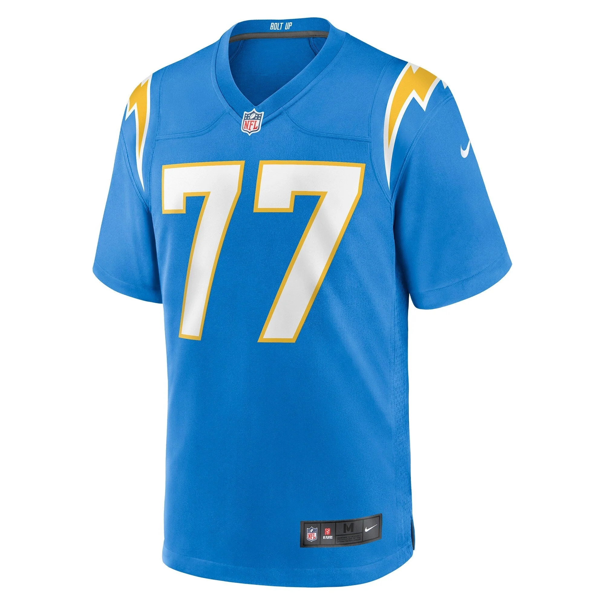 Zion Johnson Los Angeles Chargers Nike   Game Jersey - Powder Blue