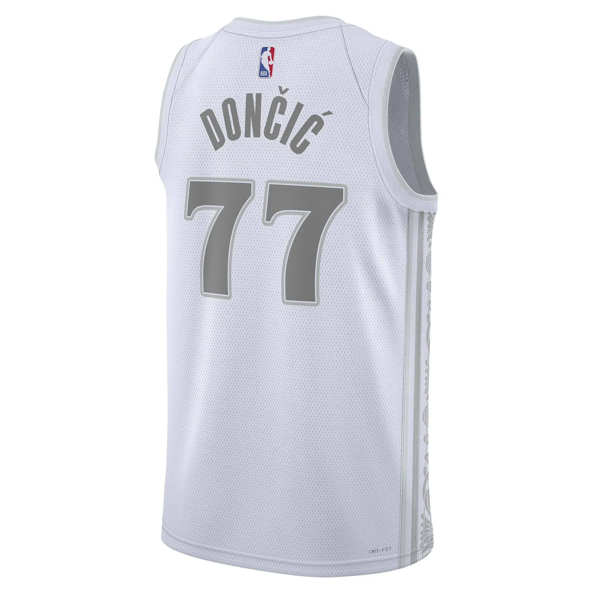Unisex Dallas Mavericks Luka Don?i? White 2024/25 Swingman Jersey - City Edition
