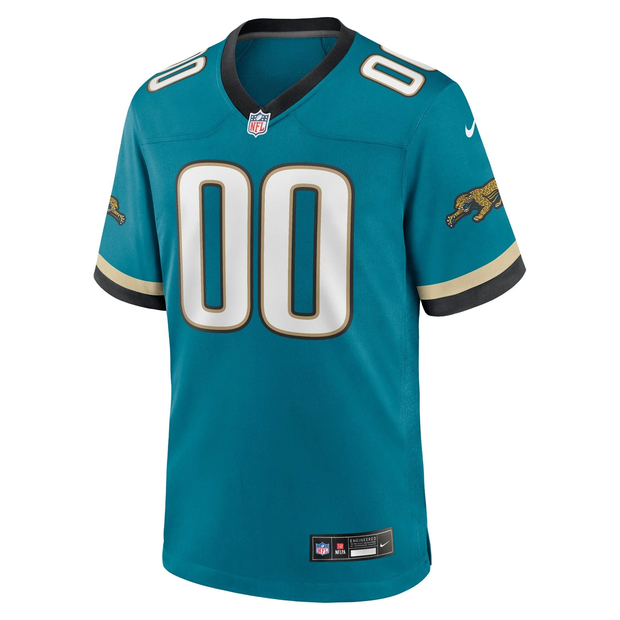 Jacksonville Jaguars Nike Prowler Throwback Custom Game Jersey - Teal