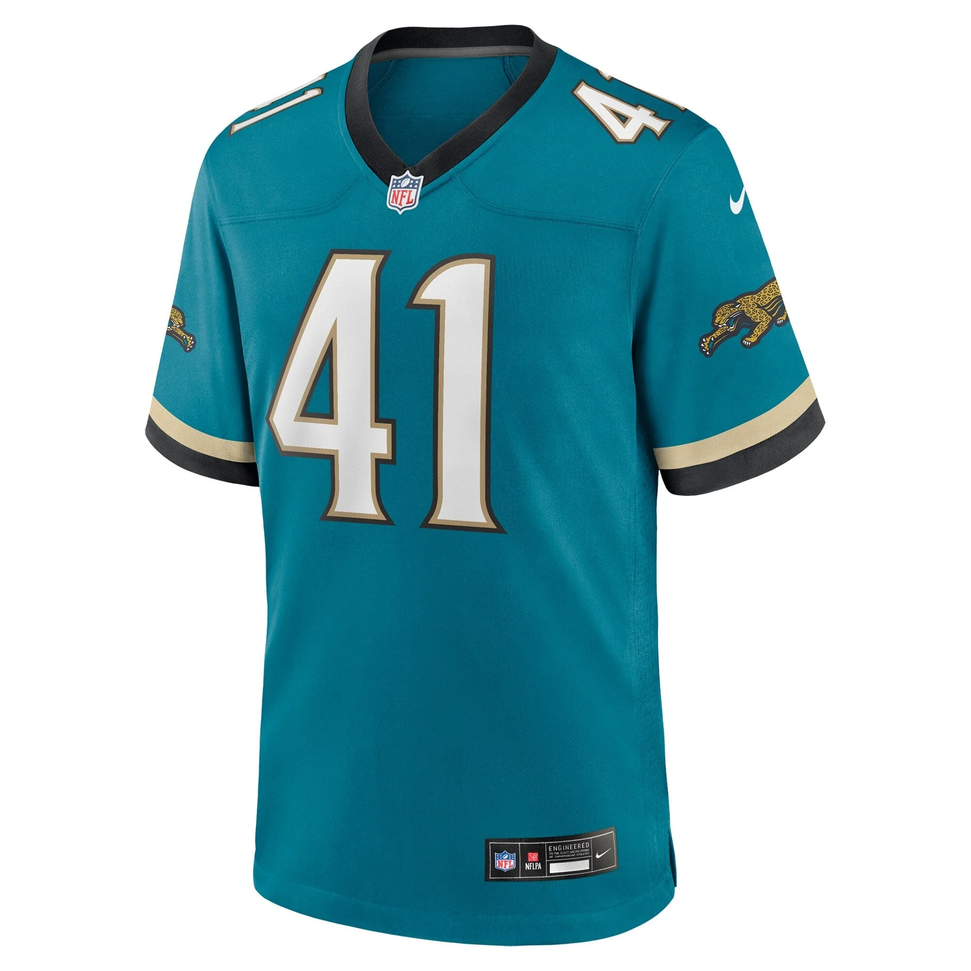 Josh Hines-Allen Jacksonville Jaguars Nike Prowler Throwback   Game Jersey - Teal