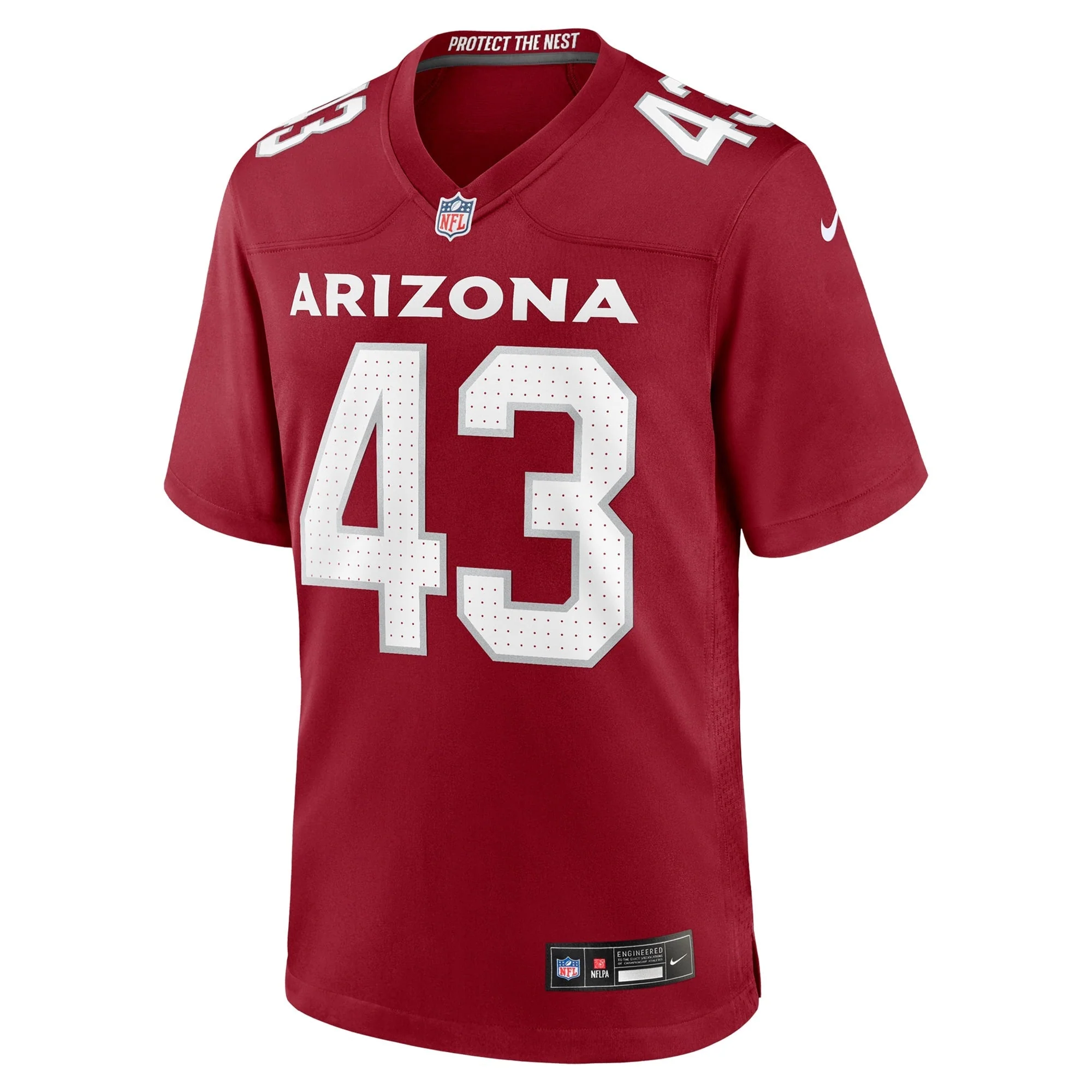 Jesse Luketa Arizona Cardinals Nike Team Game Jersey -  Cardinal