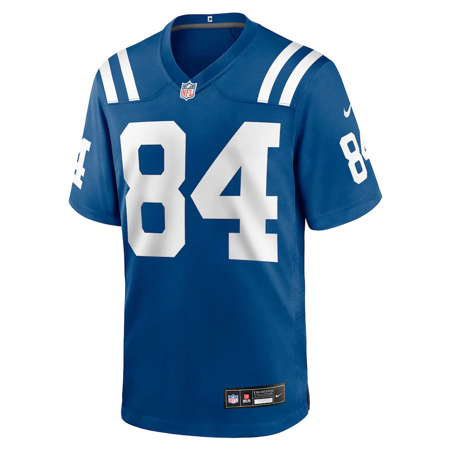 Men's Indianapolis Colts Tyler Warren Nike Royal 2025 NFL active First Round Pick Game Jersey
