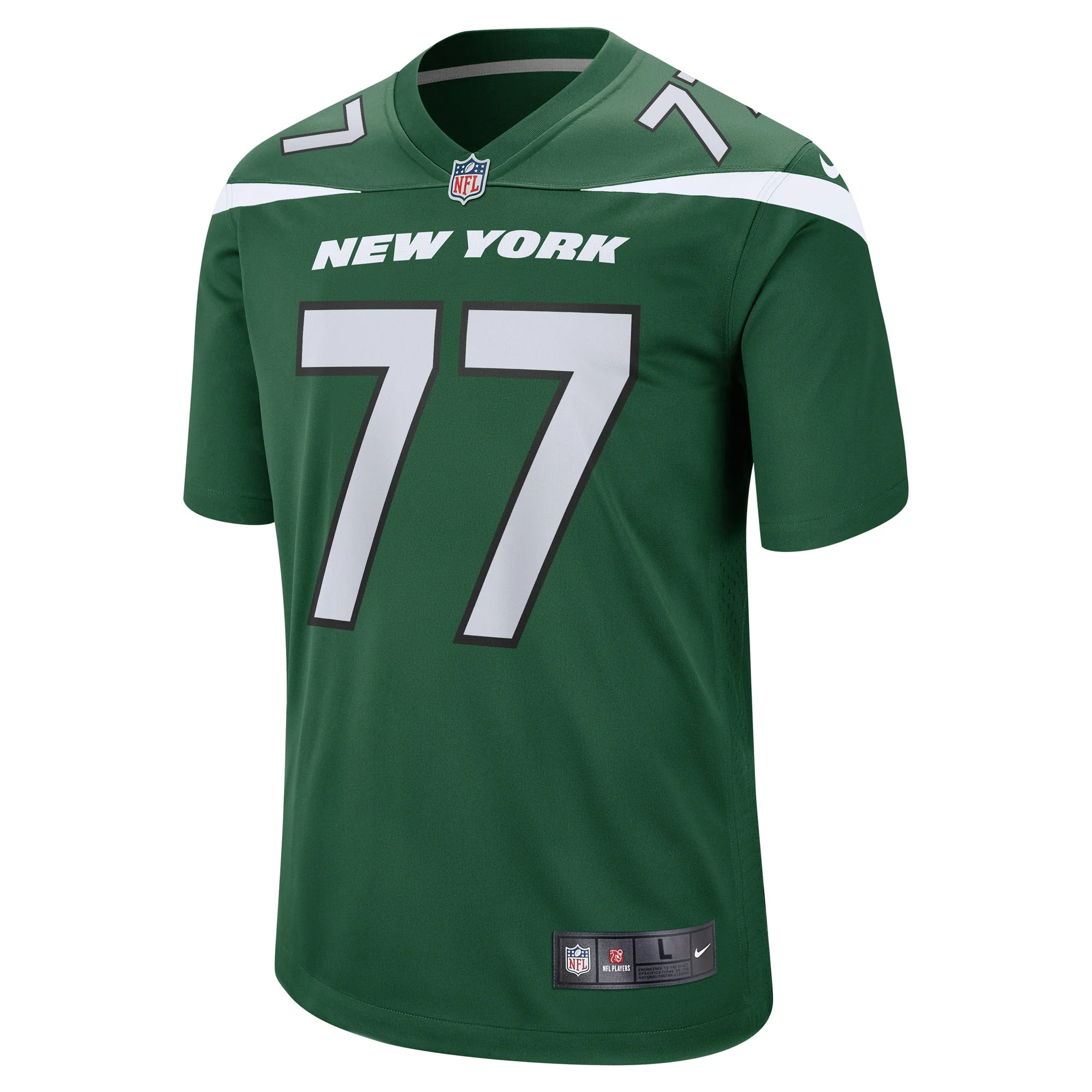 Mekhi Becton New York Jets Nike   Game Jersey - Gotham Green