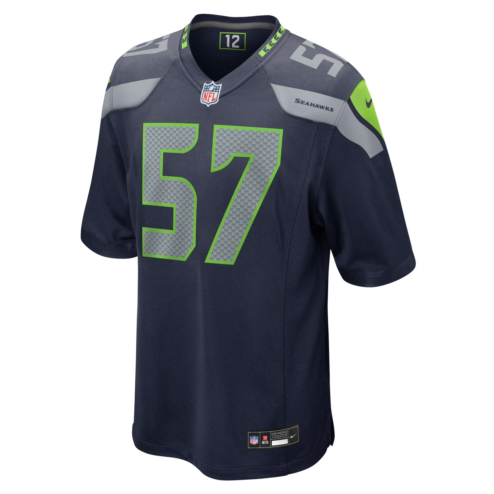 Frank Clark Seattle Seahawks Nike  Game Jersey - College Navy