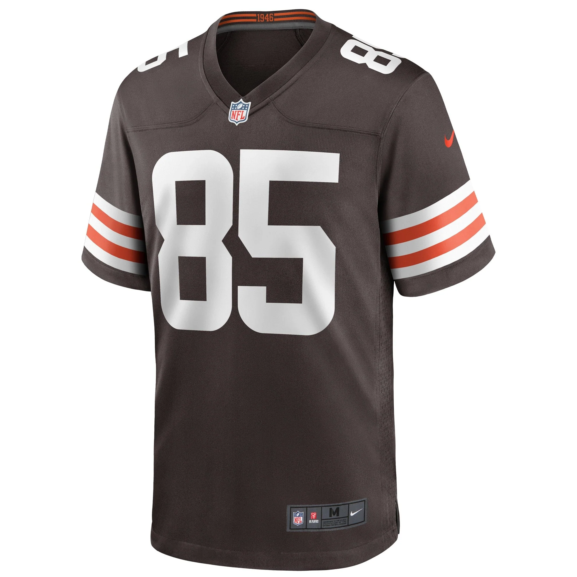 David Njoku Cleveland Browns Nike   Game Jersey - Brown