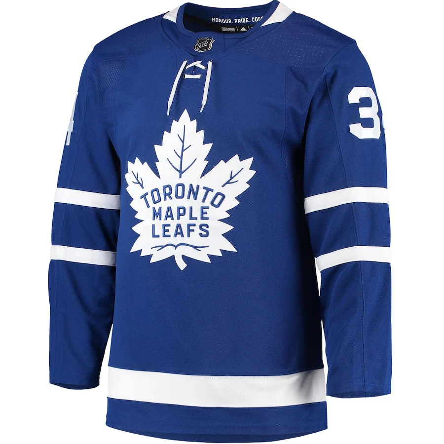 Auston Matthews Toronto Maple Leafs   Home Primegreen   Jersey - Blue