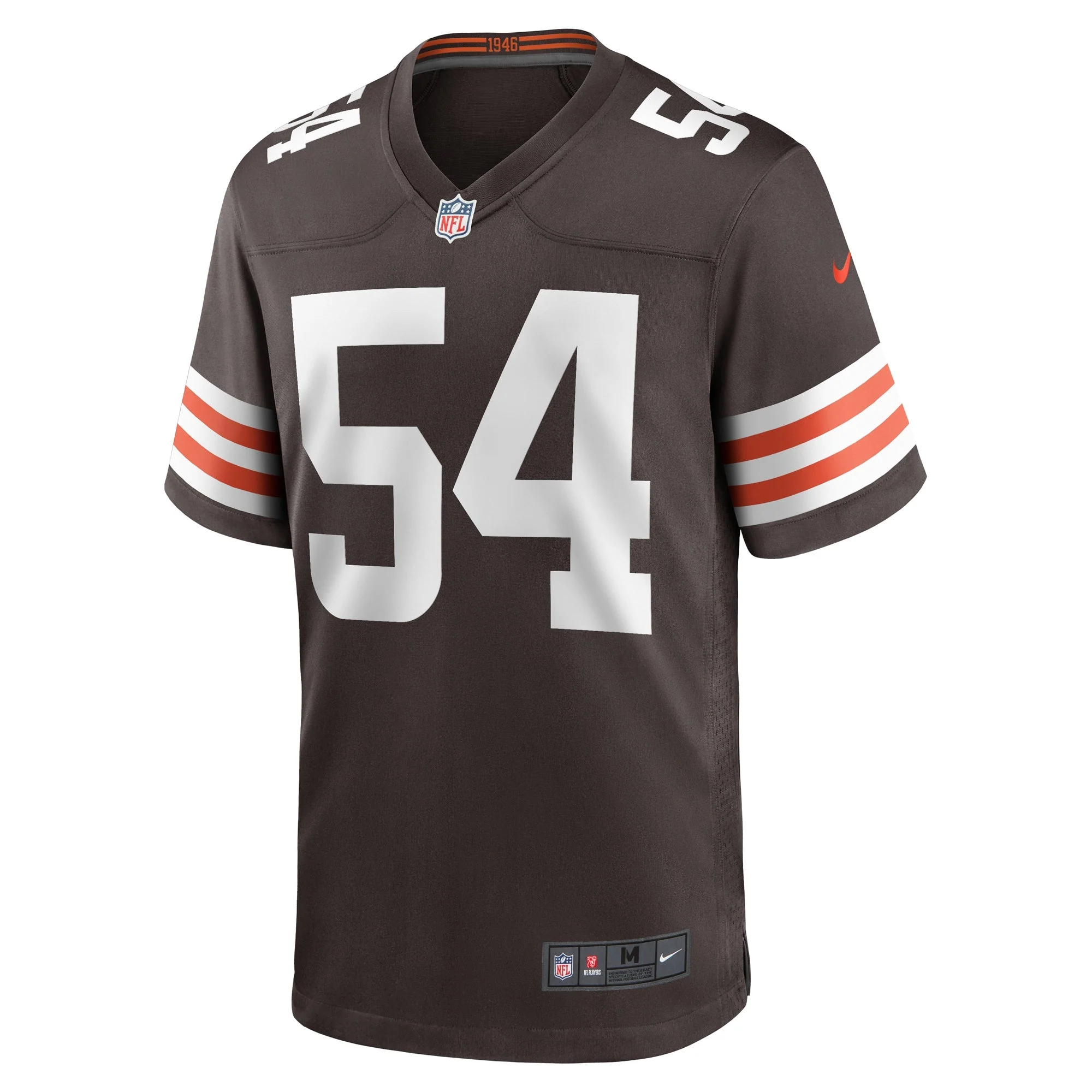 Ogbonnia Okoronkwo Cleveland Browns Nike Game   Jersey - Brown