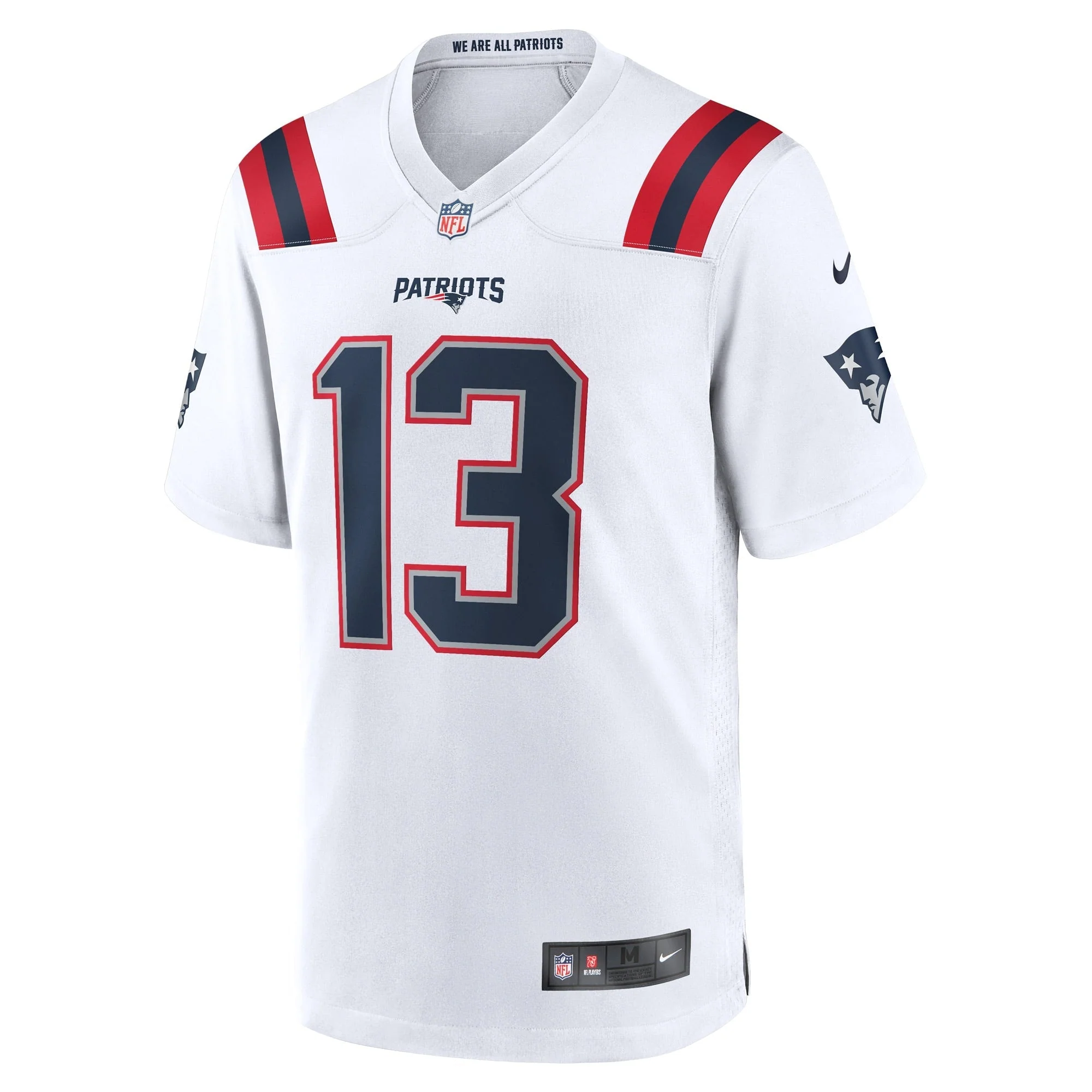Jack Jones New England Patriots Nike Game   Jersey - White