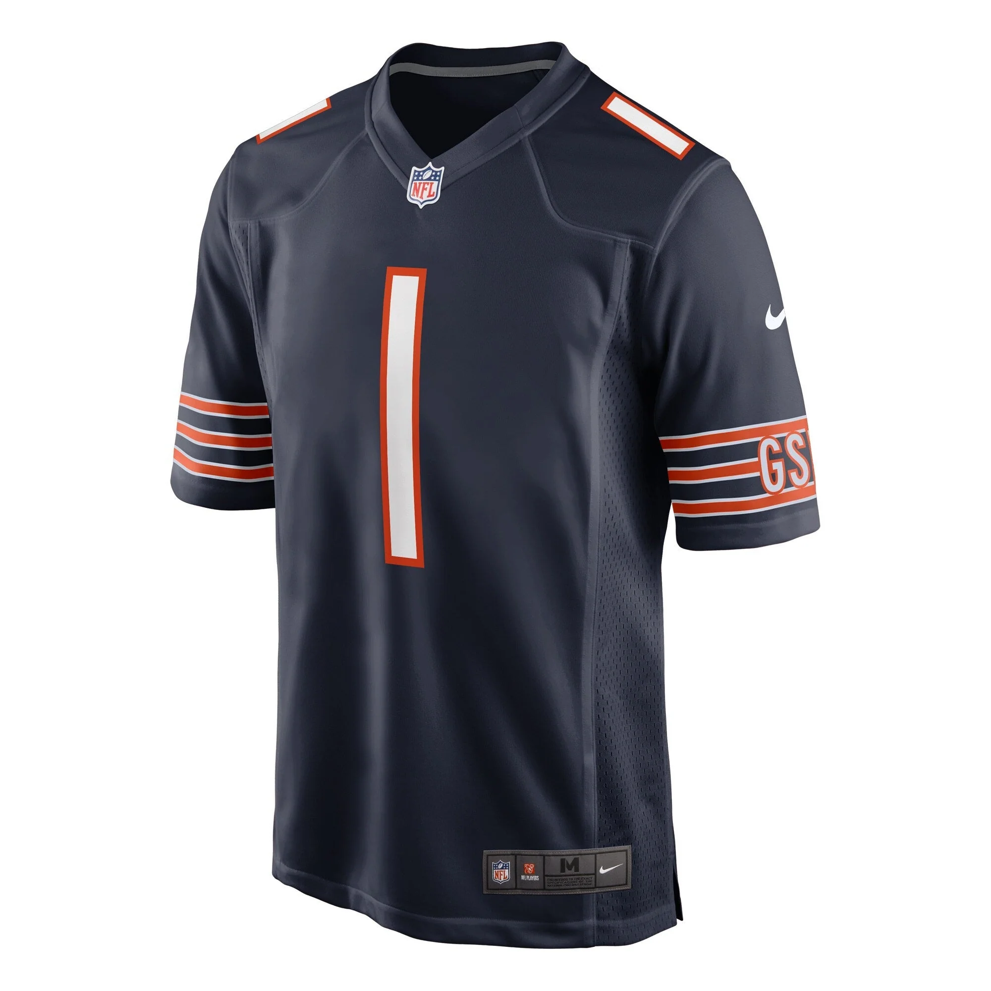 Justin Fields Chicago Bears Nike Game Jersey - Navy