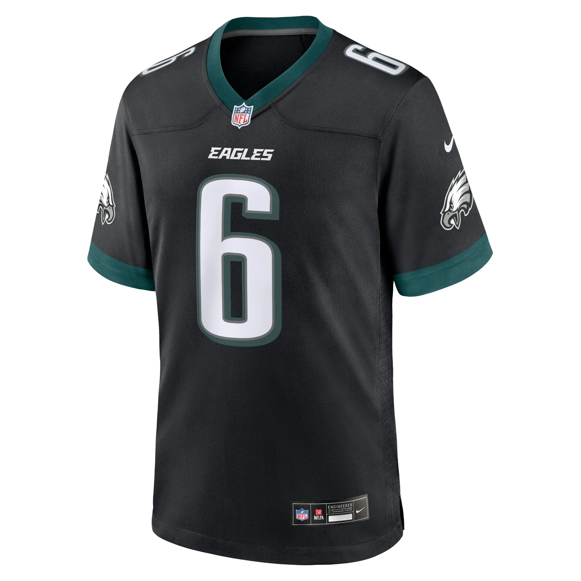 DeVonta Smith Philadelphia Eagles Nike Alternate Game Jersey - Black