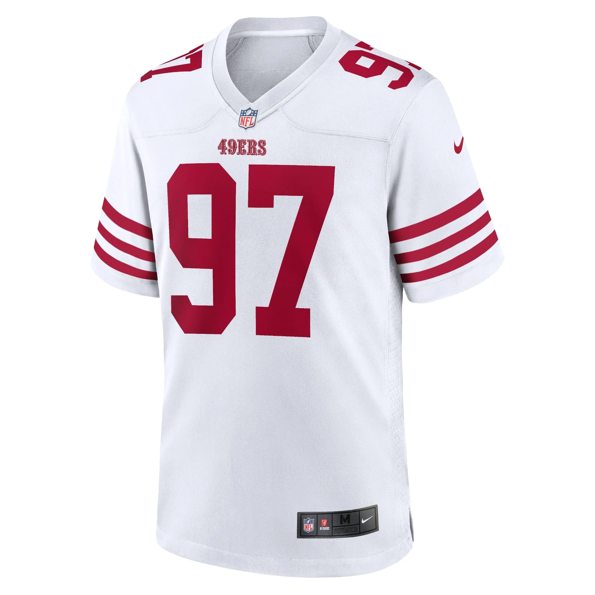 Nick Bosa San Francisco 49ers Nike   Game Jersey - White