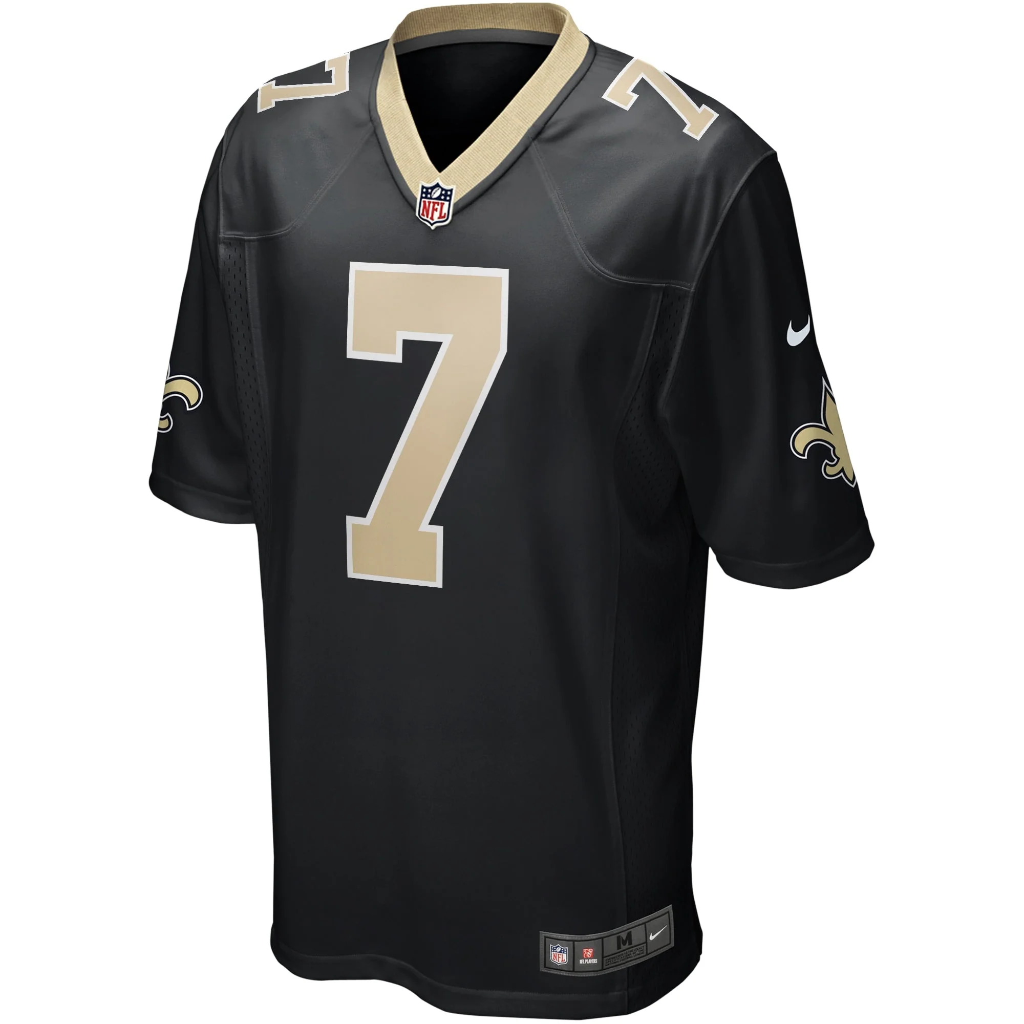 Morten Andersen New Orleans Saints Nike Game Retired   Jersey - Black