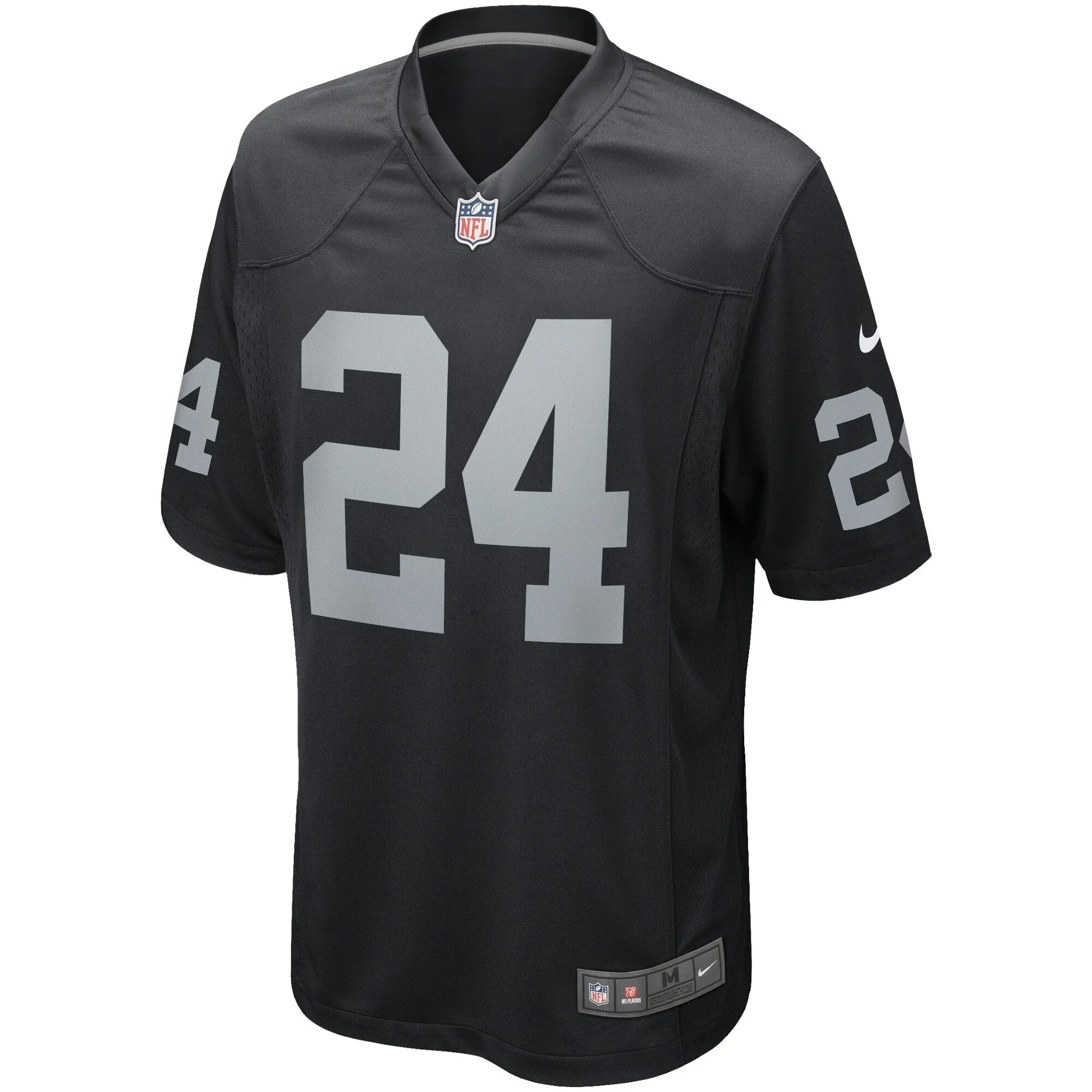 Willie Brown Las Vegas Raiders Nike Game Retired   Jersey - Black