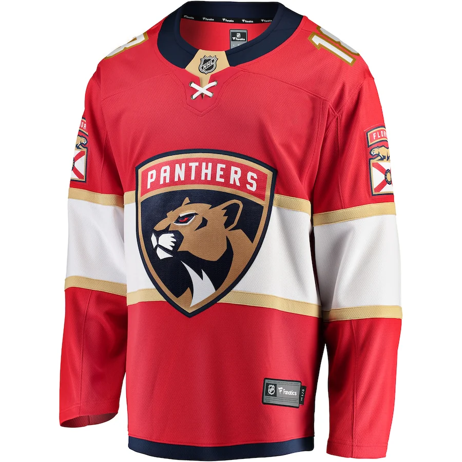 Steven Lorentz Florida Panthers   Home Breakaway Jersey - Red