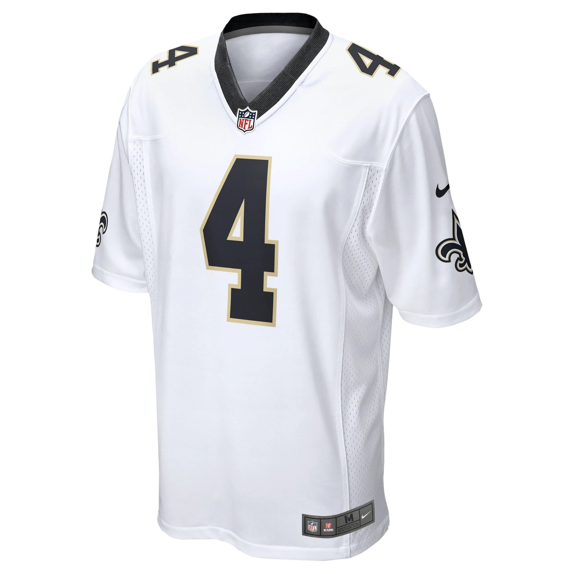 Derek Carr New Orleans Saints Nike Game   Jersey - White