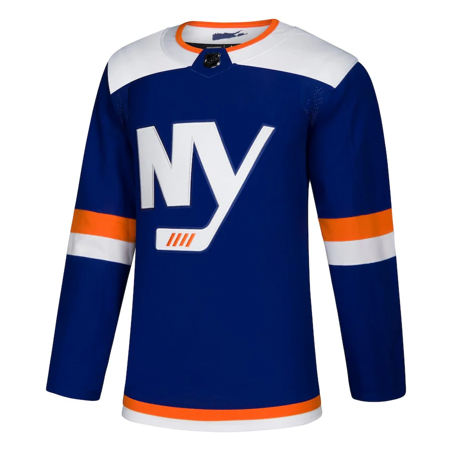 New York Islanders   Alternate   Blank Jersey - Blue