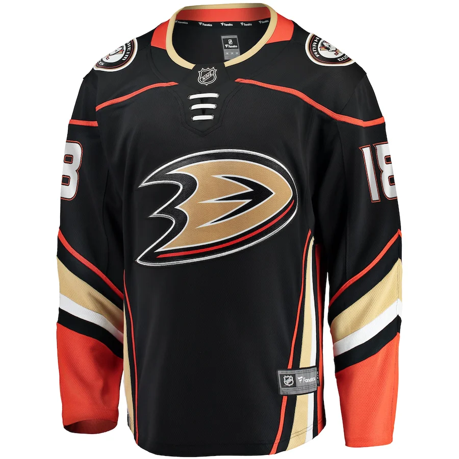 Robert Hagg Anaheim Ducks   Home Breakaway Jersey - Black