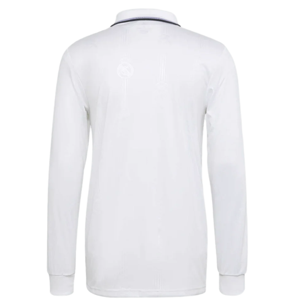 Adidas Real Madrid 22/23 Long Sleeve Home Jersey