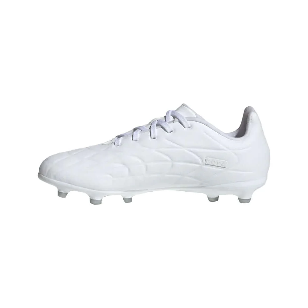 (ADID-HQ8947) Adidas Copa Pure.3 Youth Firm Ground Cleats [FTWWHT,FTWWHT,ZEROMT] (Launch 1/17/23)