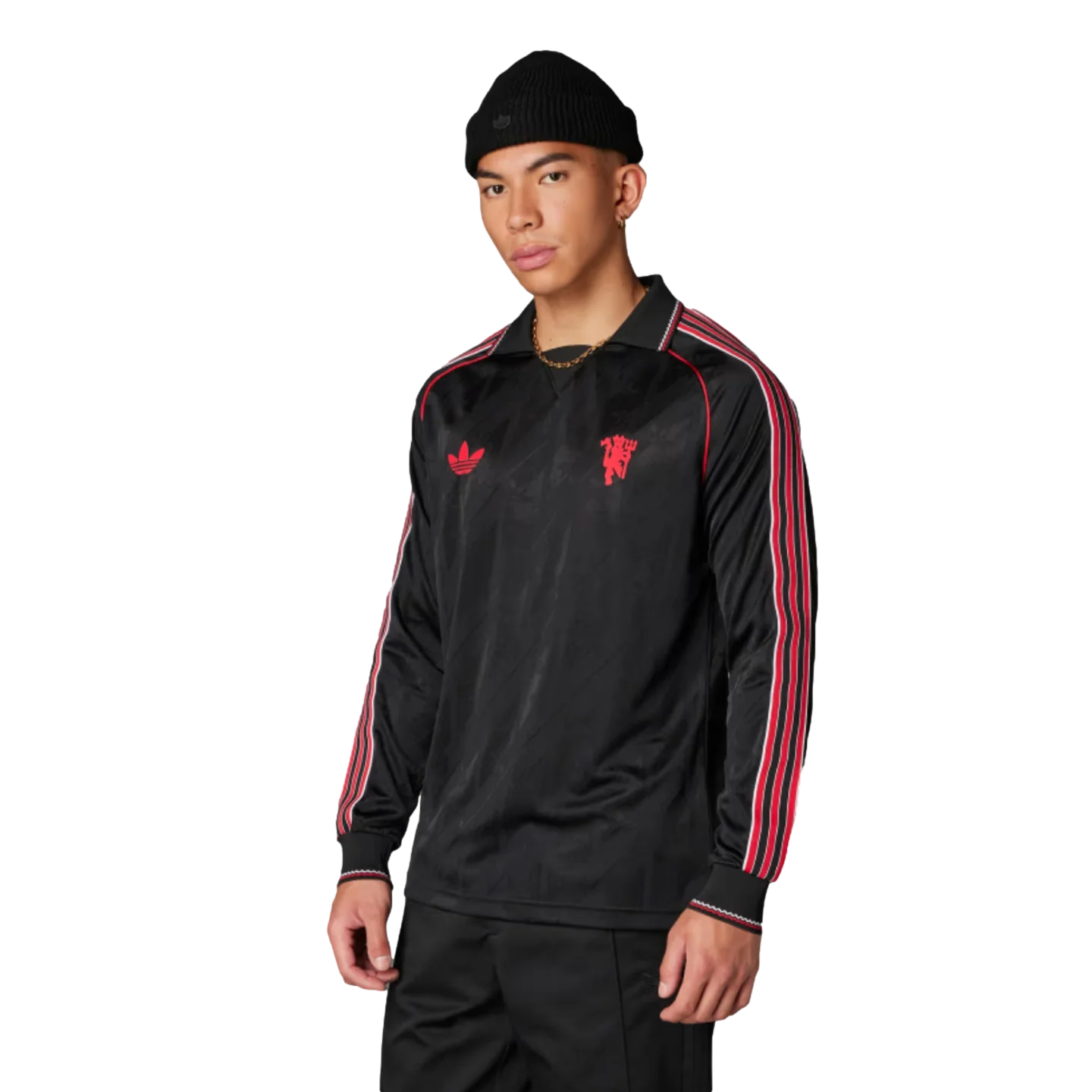 Adidas Manchester United Lifestyler Long Sleeve Jersey