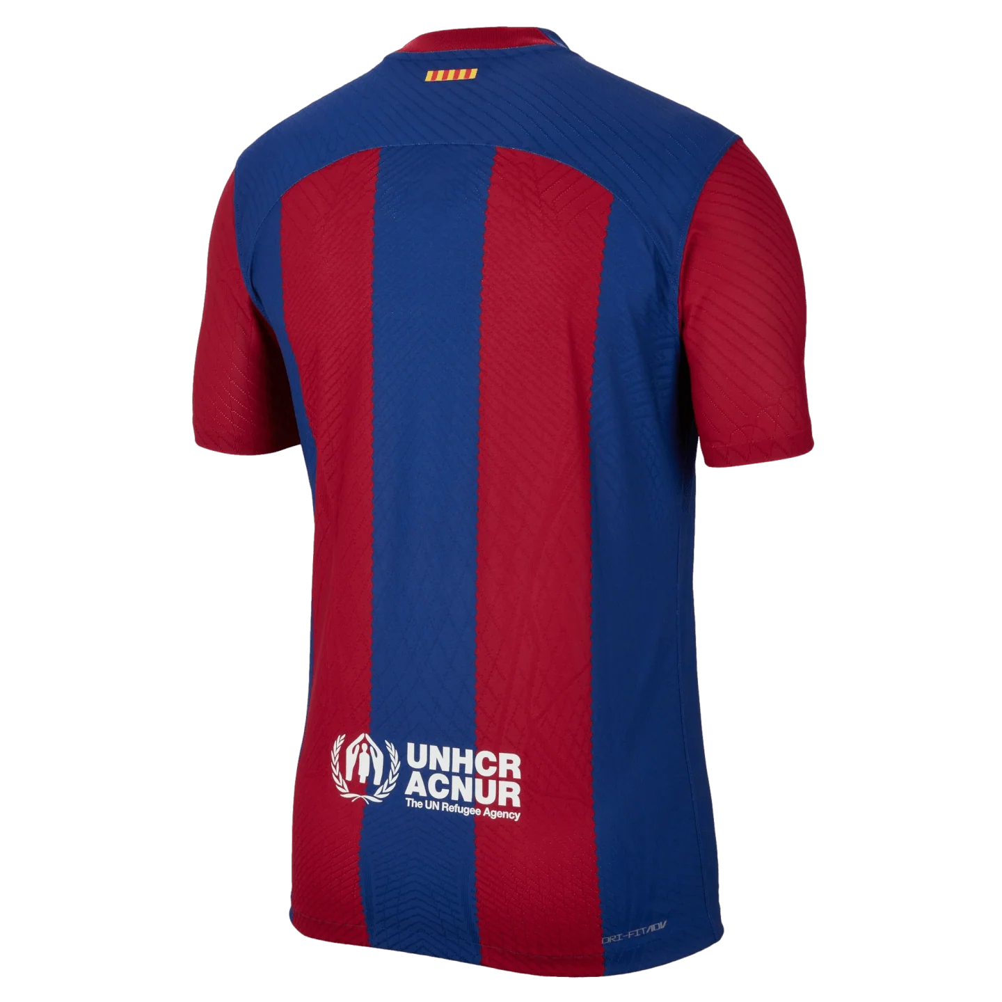 (NIKE-DX2615-456) Nike Barcelona 23/24 Authentic Home Jersey [DEEP ROYAL BLUE/NOBLE RED/WHITE] (Launch 6/5/23)