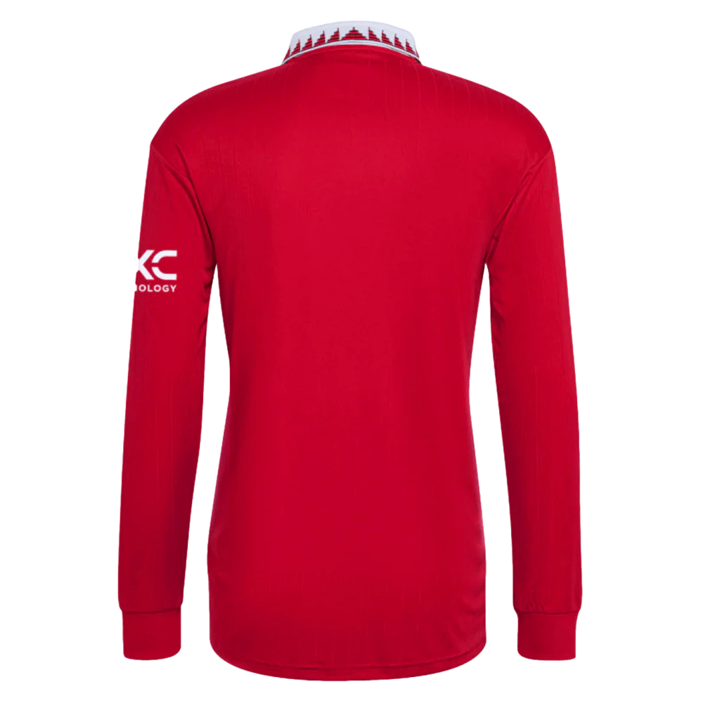 Adidas Manchester United 22/23 Long Sleeve Home Jersey