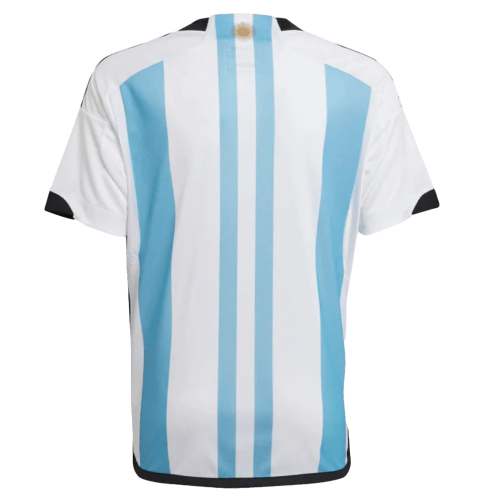 Adidas Argentina 2022 Youth Home Jersey