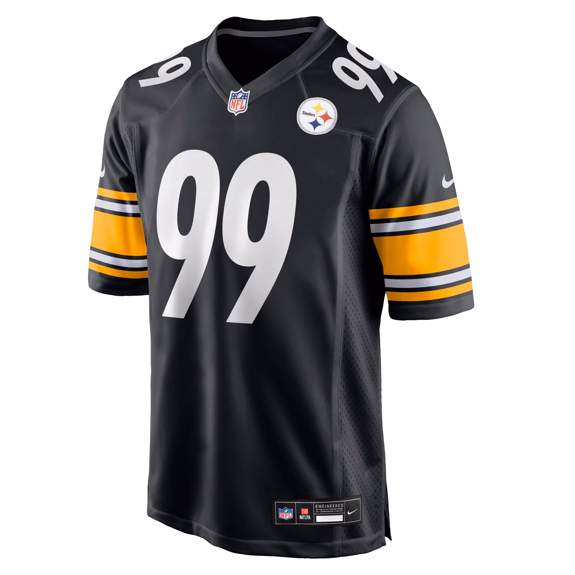 Men's Pittsburgh Steelers Derrick Harmon  Black 2025 NFL Draft First Round Pick Game Jersey