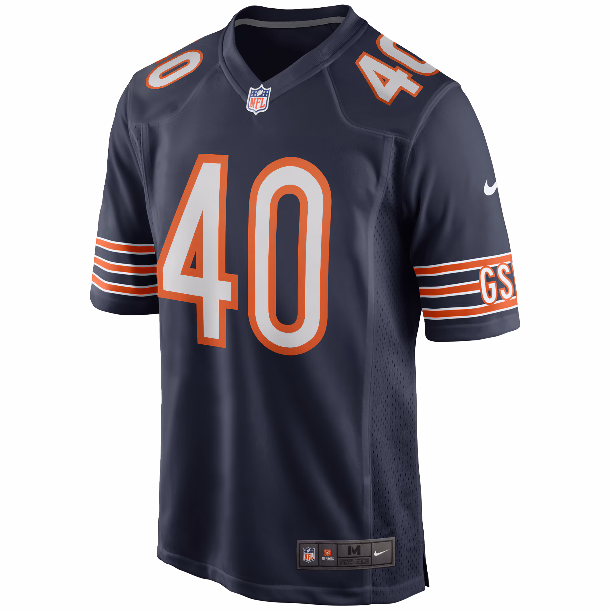 Men's Chicago Bears Gale Sayers  Navy Game Retired Player Jersey