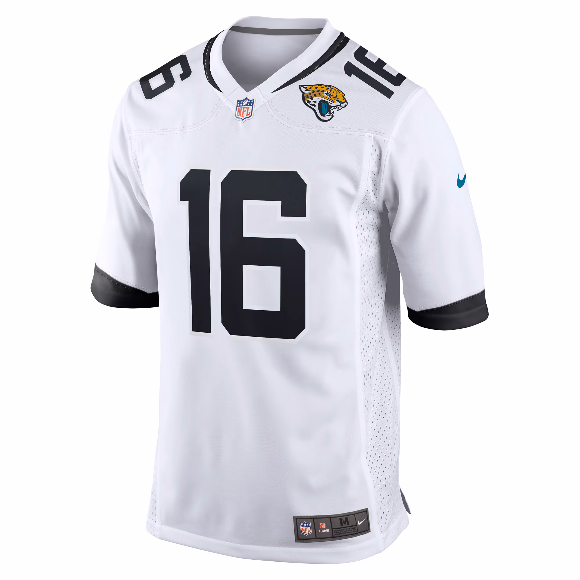 Men's Jacksonville Jaguars Trevor Lawrence  White Game Jersey