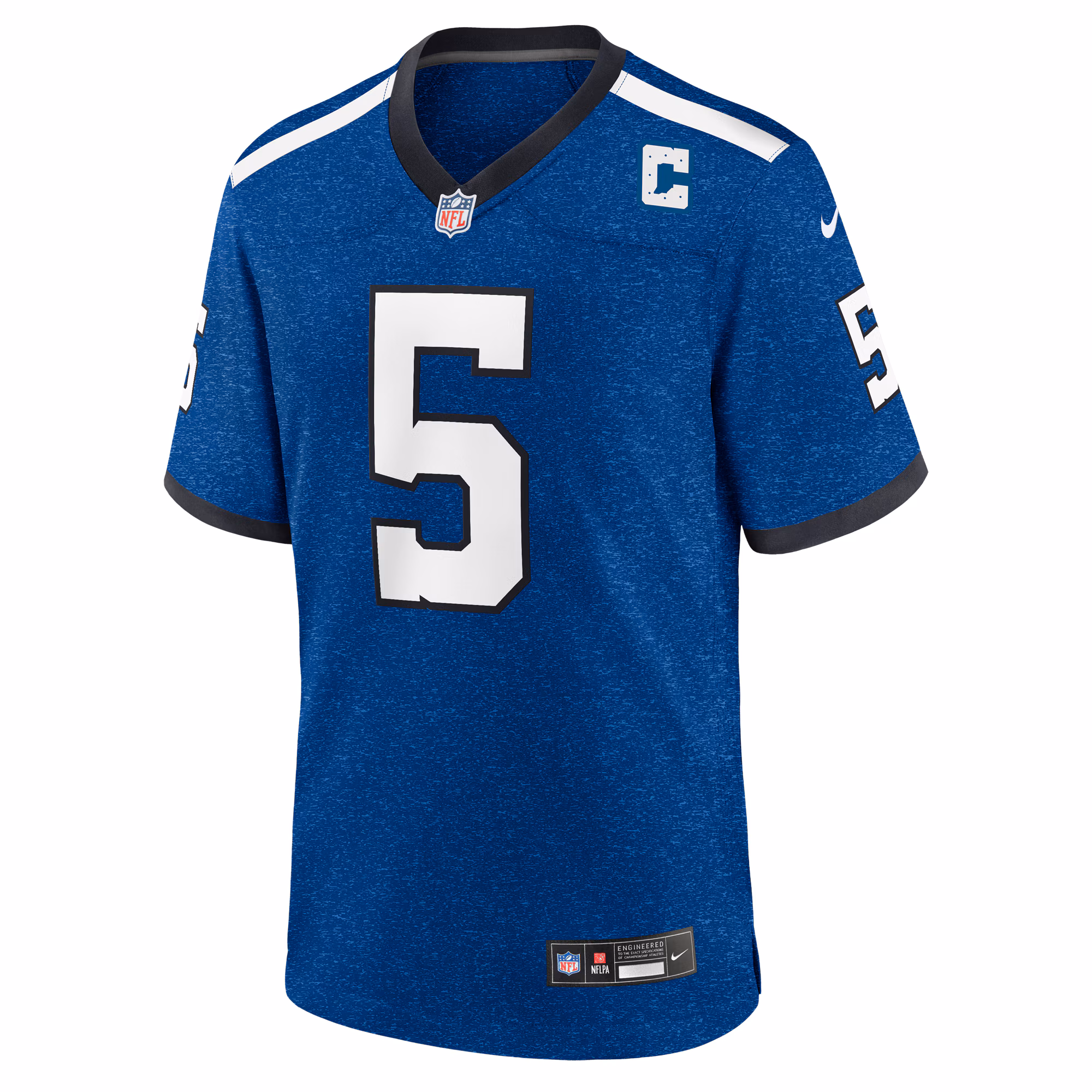 Men's Indianapolis Colts Anthony Richardson  Royal Indiana Nights Alternate Game Jersey